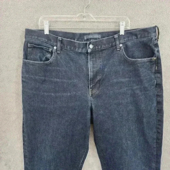 Everlane Mens Athletic Jeans 94% Organic‎ Cotton Denim Dark Wash Size 40x30 - Picture 4 of 8